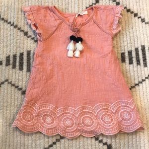 Toddler girl peach dress Sz. 4